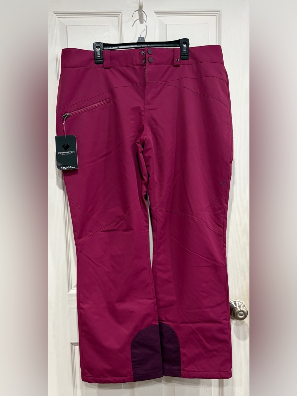 Obermeyer Women's Size 16 Malta Pants Ski Snow Pink Purple Insulated NWT